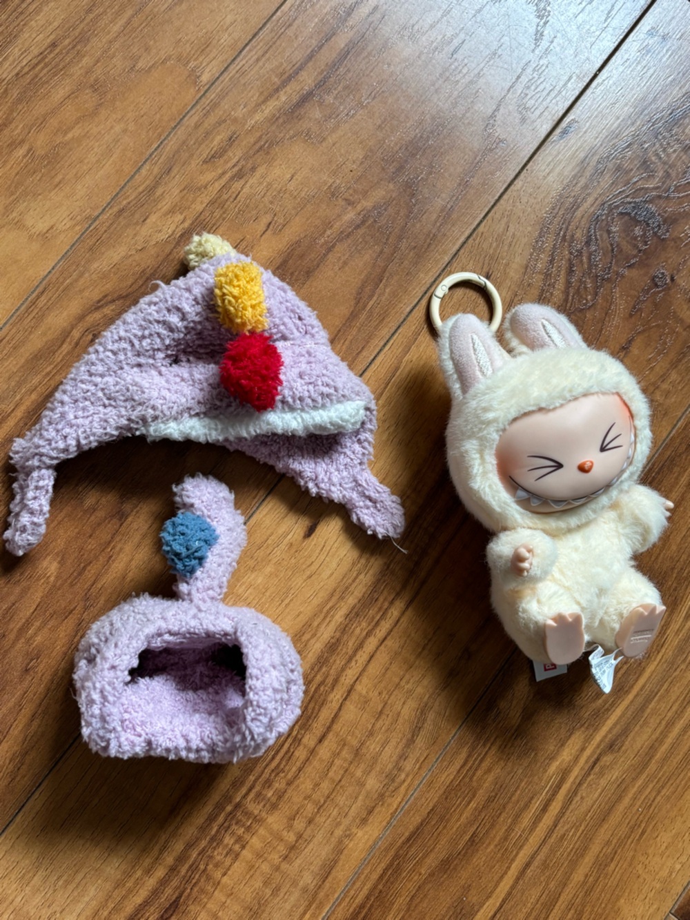 Pop Mart, the monsters Labubu with outfit.